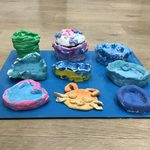 紙粘土で小物入れ作り:輝HIKARIみらいキッズ