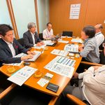 交通空白地帯の解消と福祉インフラの未来〜低速自動運転実証事業に関する懇談に同席〜