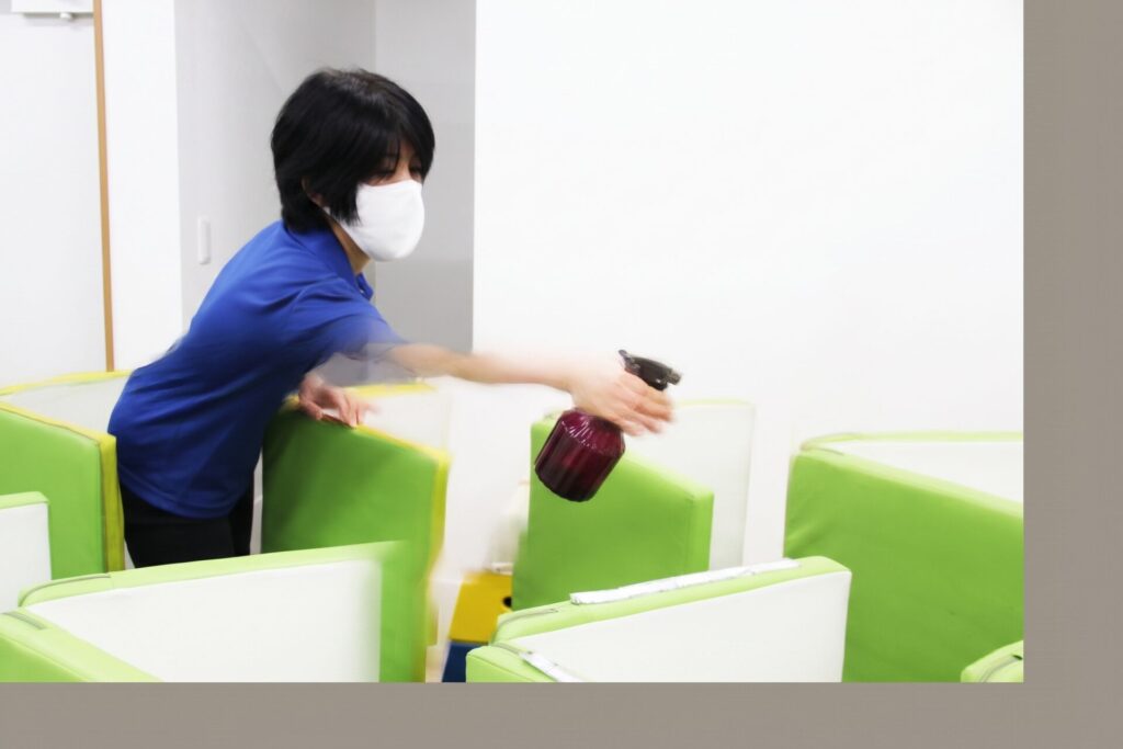 ウイルス感染拡大防止に関する取り組みについての様子4