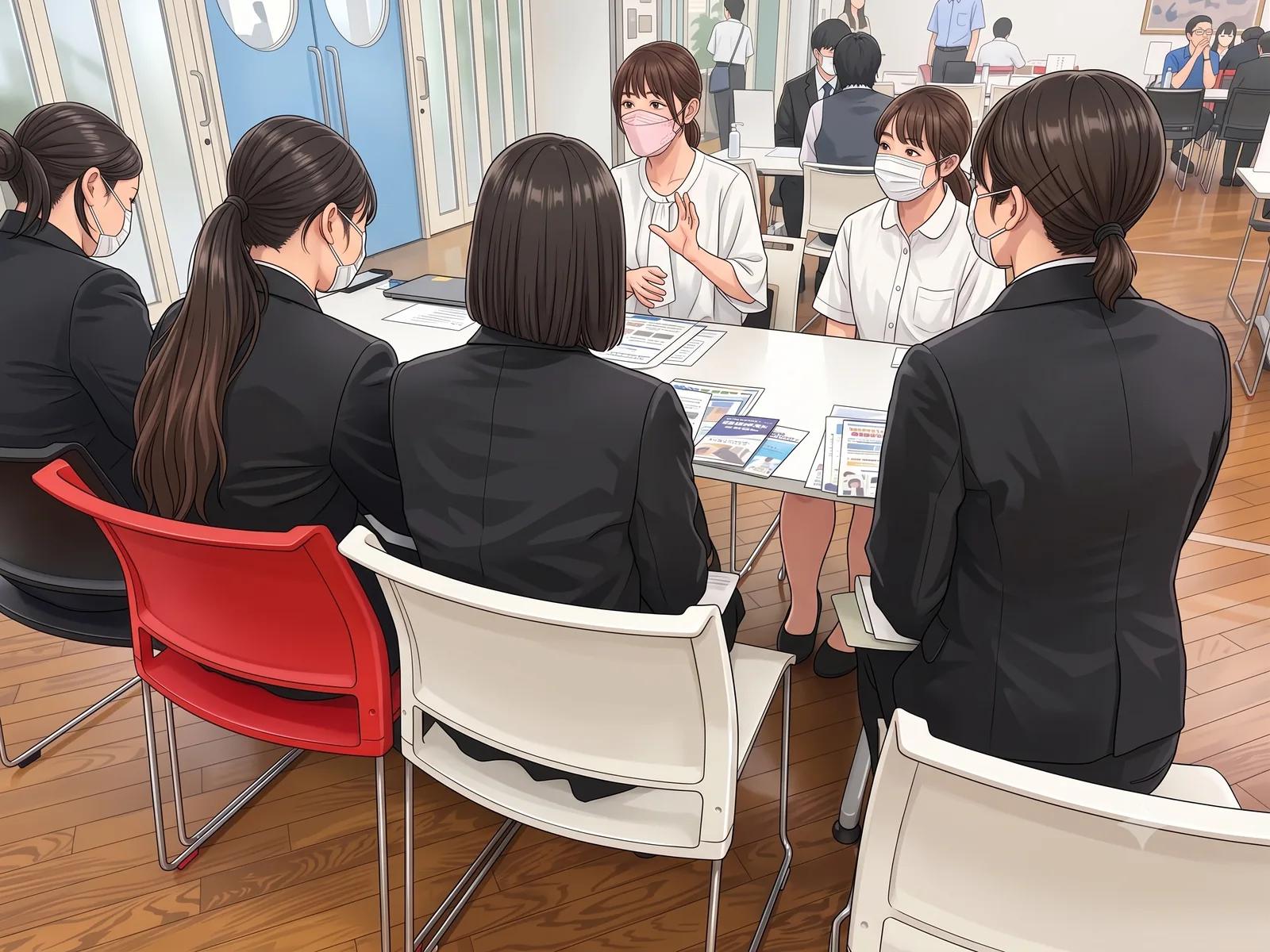 文京学院大学 PT・OT学内就職説明会に参加:埼玉県ふじみ野市の様子2