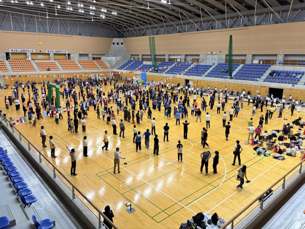 埼玉福祉事業協会主催の大運動会にみんなで参加の様子8