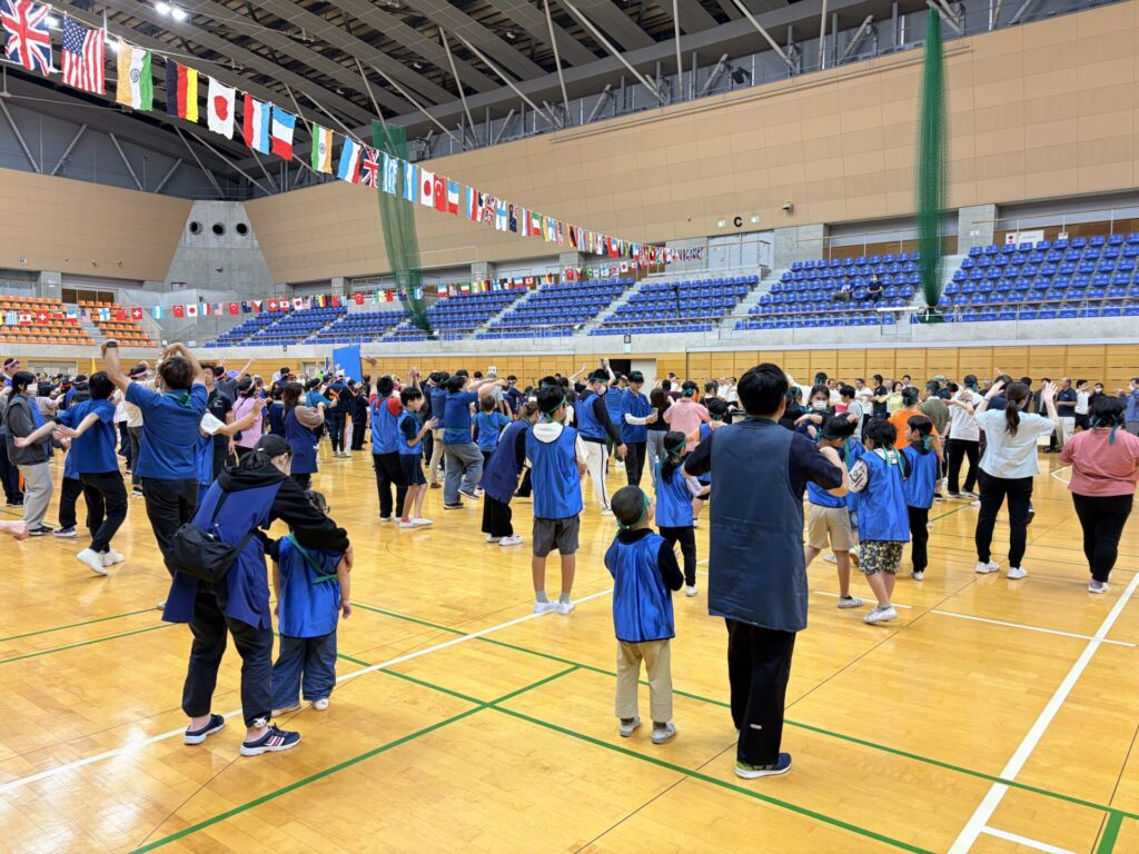 埼玉福祉事業協会主催の大運動会にみんなで参加の様子7