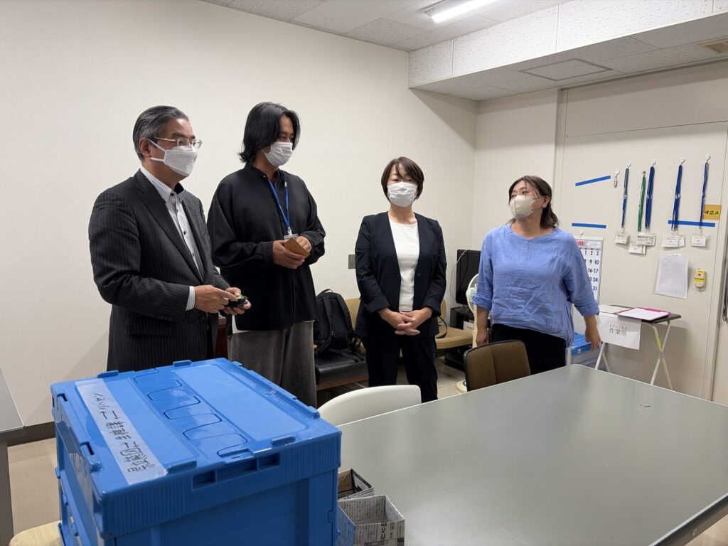 障害者デジタルしごと応援事業「埼玉モデル」の現場へ!埼玉県総合リハビリテーションセンターを見学・意見交換(上尾市)の様子4