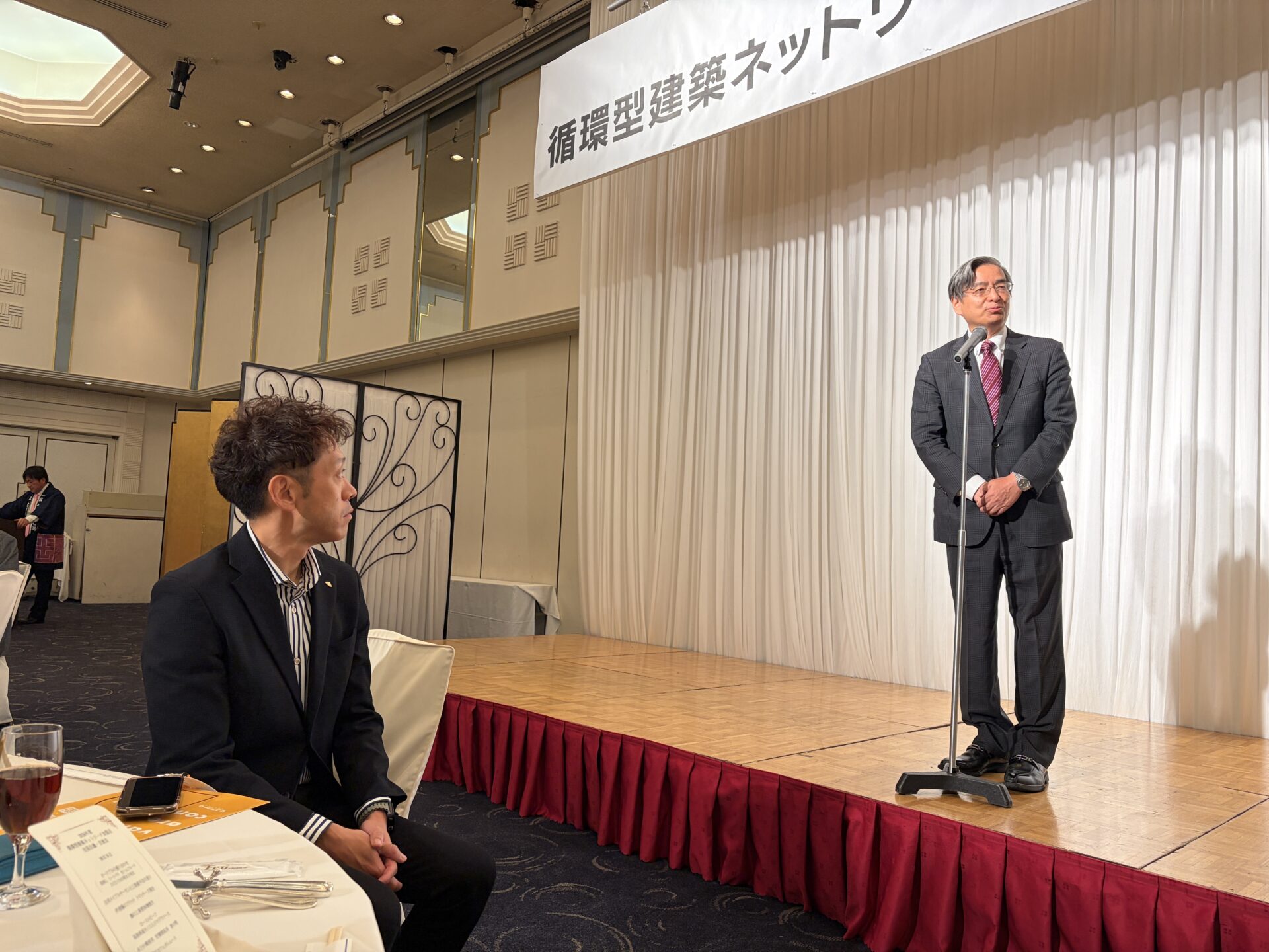 全国古民家再生協会 第14回全国大会 福島大会 前夜祭に同席:福島県郡山市の様子6