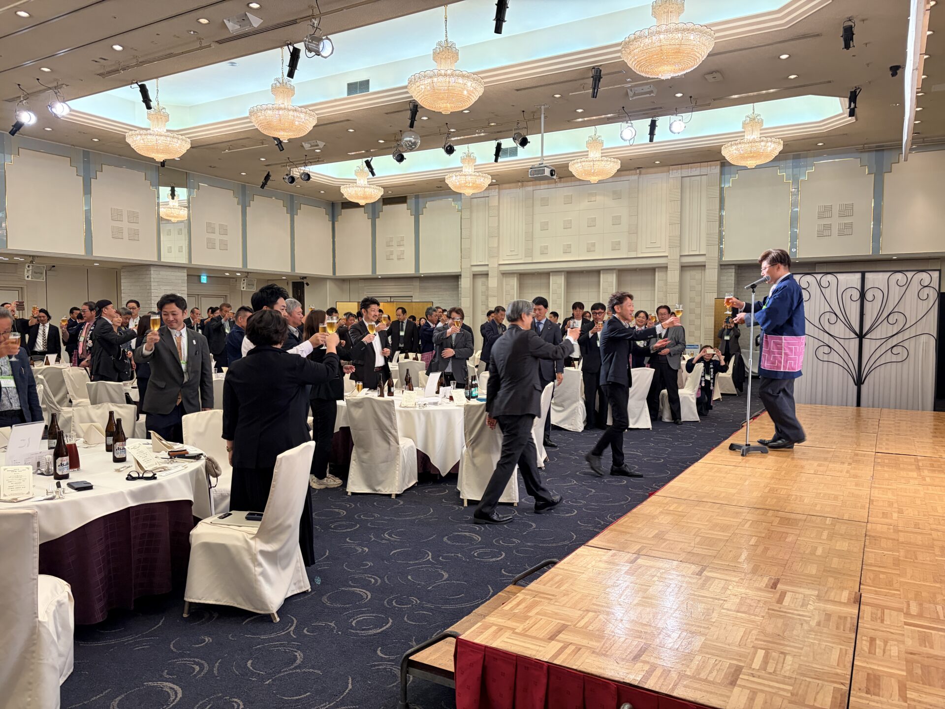 全国古民家再生協会 第14回全国大会 福島大会 前夜祭に同席:福島県郡山市の様子7