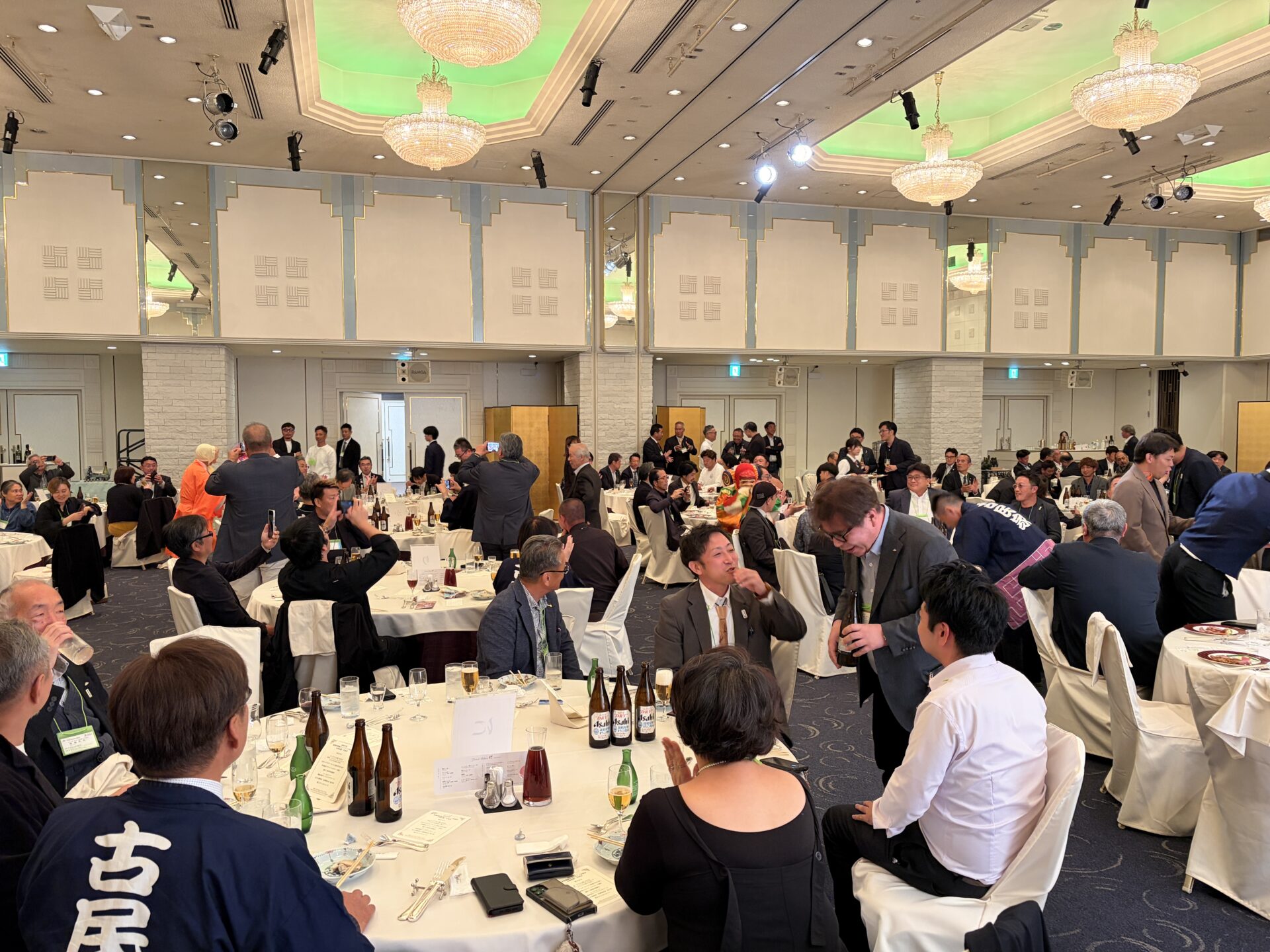 全国古民家再生協会 第14回全国大会 福島大会 前夜祭に同席:福島県郡山市の様子8